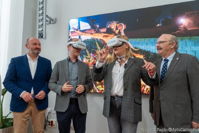 Las procesiones de Semana Santa se podrán ver con gafas de realidad virtual en la sala Domus del Pórtico - 1, Foto 1