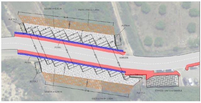 El nuevo puente sobre la rambla del Garruchal mejorará la seguridad vial a su paso por Torreagüera - 5, Foto 5