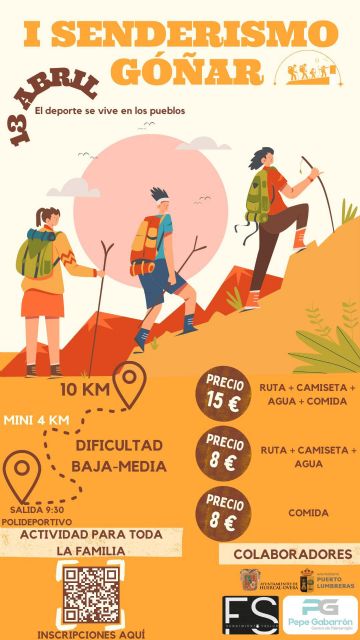 La pedanía lumbrerense de Góñar celebrará una jornada de senderismo, naturaleza y solidaridad - 1, Foto 1