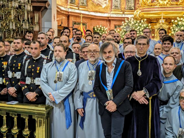 El pintor Pedro Diego Pérez Casanova, Sexta Vara 2024 de la Agrupación de Portapasos de la Stma. Virgen de la Piedad - 2, Foto 2