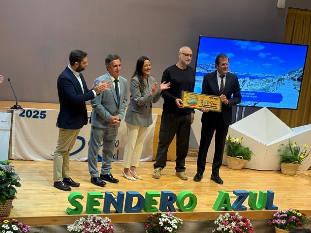 El Sendero Azul Puerto de Cartagena recibe la mención especial Kilómetro 1000 de ADEAC - 1, Foto 1