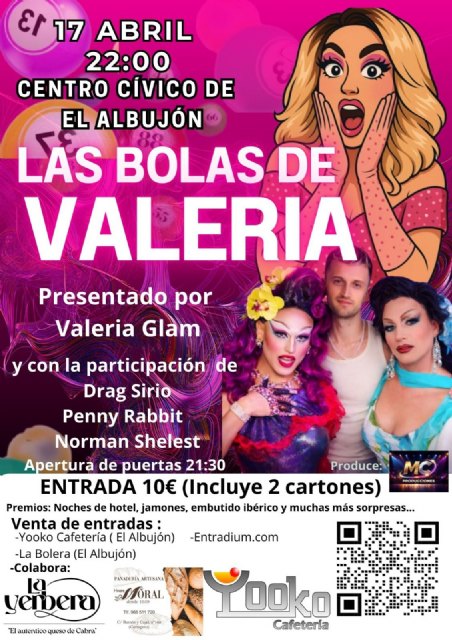 El Albujón acoge el espectáculo Las bolas de Valeria, un show de humor, música y premios - 4, Foto 4