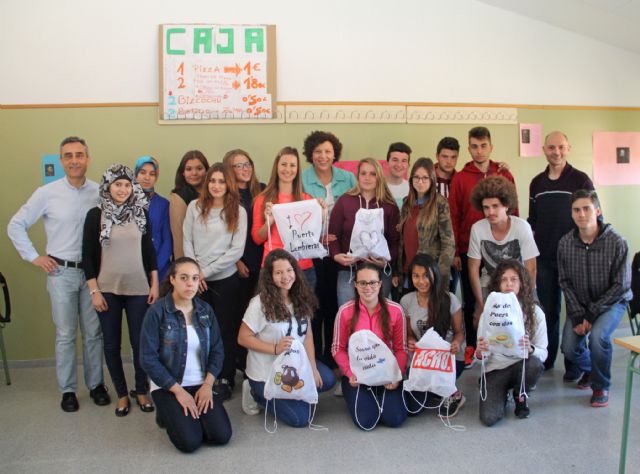 Alumnos del IES Rambla de Nogalte participan en el proyecto Empresa Joven Europea (EJE) que fomenta el espíritu emprendedor de los jóvenes - 1, Foto 1