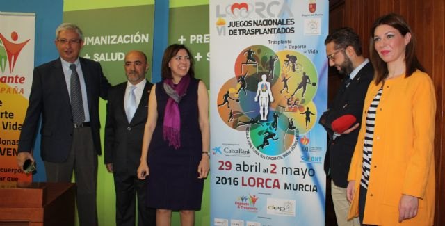 Lorca acoge este fin de semana la sexta edición de los Juegos Nacionales de Trasplantados - 1, Foto 1