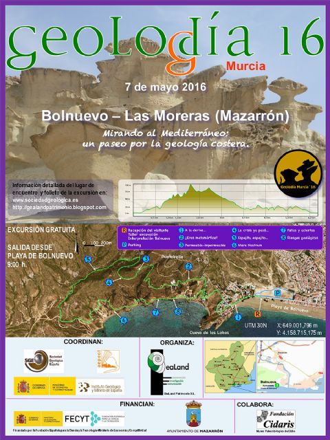 Mazarrón será sede regional del geolodía el próximo 7 de mayo - 1, Foto 1