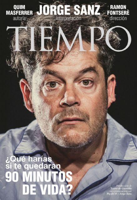 Jorge Sanz protagoniza TIEMPO el viernes 28 de abril en el Teatro Villa de Molina - 1, Foto 1