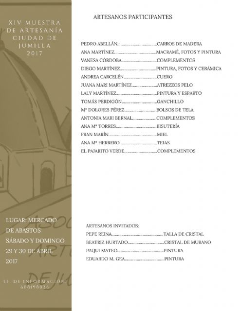 Este fin de semana se celebra la XIV edición de la Muestra de Artesanía - 2, Foto 2