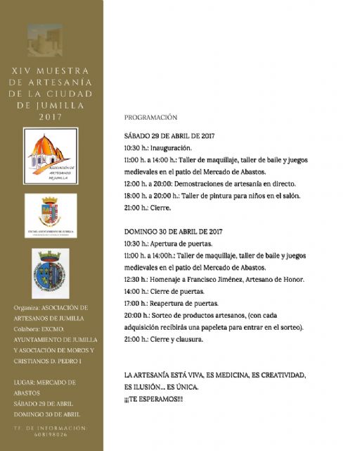 Este fin de semana se celebra la XIV edición de la Muestra de Artesanía - 3, Foto 3