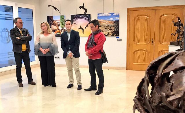 Comienza la VI Semana Cultural de Lorquí con la inauguración de la exposición `Esculturas Viajeras´ y la II Feria del Libro - 2, Foto 2