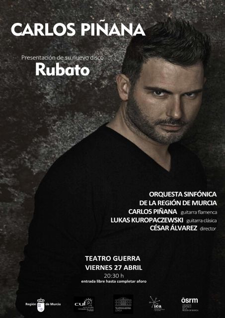 El Teatro Guerra acogerá el viernes la presentación de Rubato, el nuevo disco del guitarrista Carlos Piñana - 2, Foto 2