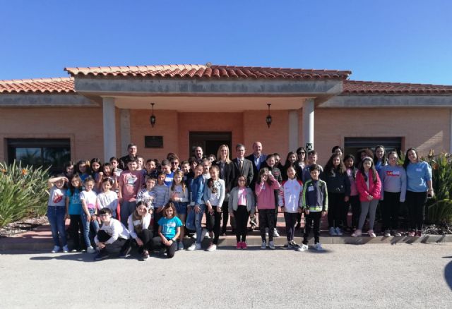 52 estudiantes de Alcantarilla visitan la depuradora de Las Torres de Cotillas para conocer el proceso de las aguas regeneradas - 2, Foto 2