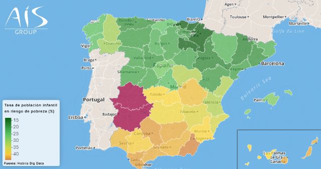 El mapa de la pobreza infantil en Murcia - 1, Foto 1