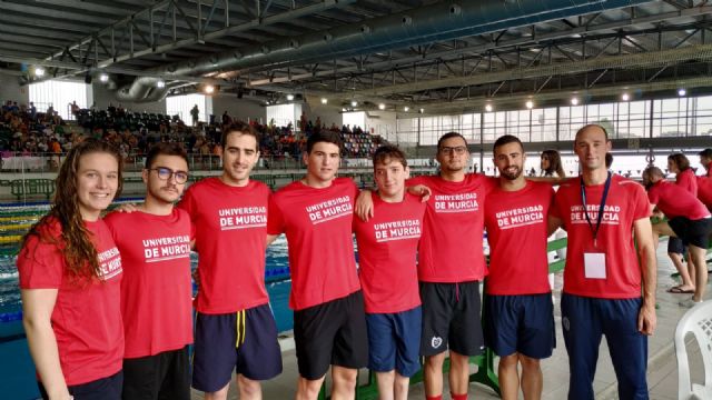 Eduardo Sánchez, alumno de Filología Clásica de la UMU, gana cuatro medallas en el campeonato universitario de natación - 2, Foto 2