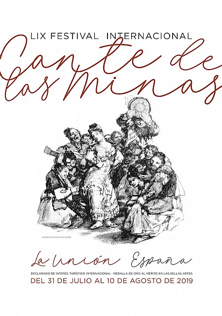 El vito de Goya ilustra el Festival Internacional del Cante de las Minas - 1, Foto 1