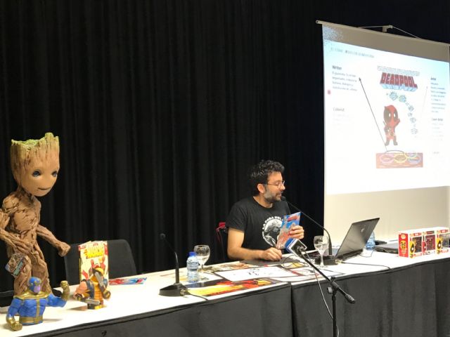 Salva Espín, ilustrador y diseñador de cómics ofreció una masterclass de dibujo en Torre Pacheco - 1, Foto 1