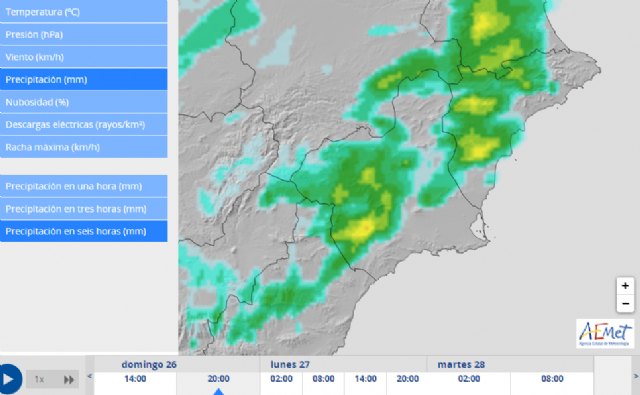 Atención a las tormentas esta tarde en el interior de la Región de Murcia - 2, Foto 2