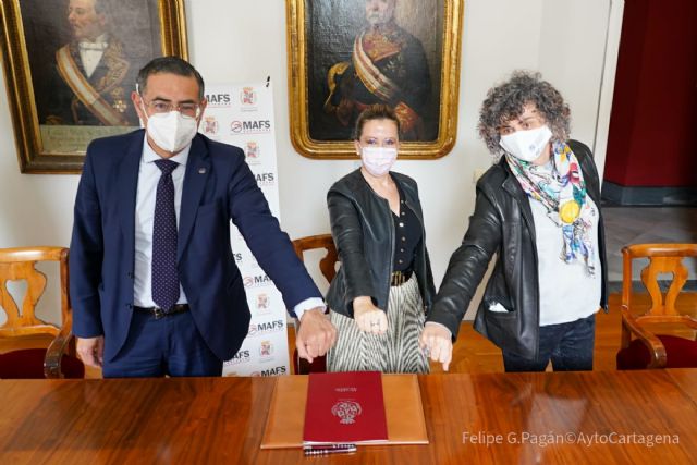 El Ayuntamiento, la UPCT y la UMU constituyen la Cátedra de la Actividad Física y el Deporte de Cartagena - 1, Foto 1