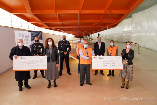 El Banco de Alimentos y el Comedor de Cáritas reciben 3.600 euros recaudados en dos conciertos benéficos en El Batel - 1, Foto 1