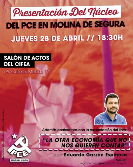 EL PCE en la Región de Murcia presenta el núcleo de Molina de Segura con Eduardo Garzón - 1, Foto 1