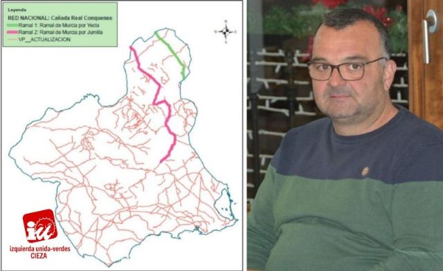 IU-Verdes de Cieza propone al Pleno la recuperación de las vías pecuarias - 1, Foto 1