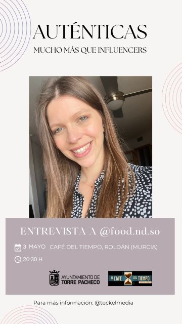 La influencer Sonia Carrión en el “spin off” de Auténticas en El Café del Tiempo de Roldán el 3 de mayo - 2, Foto 2