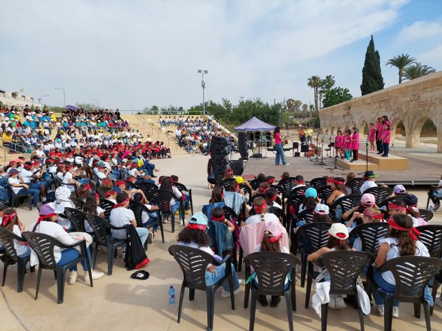 500 estudiantes de 12 centros educativos participan en el encuentro de coros Cantemus en Alcantarilla - 1, Foto 1
