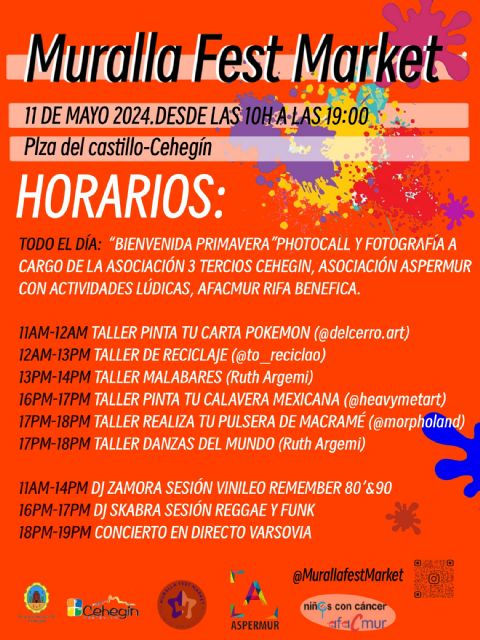 Presentación de la nueva edición del Mercadillo Muralla Muralla Fest Market para el 11 de mayo en la Plaza del Castillo de Cehegín - 2, Foto 2