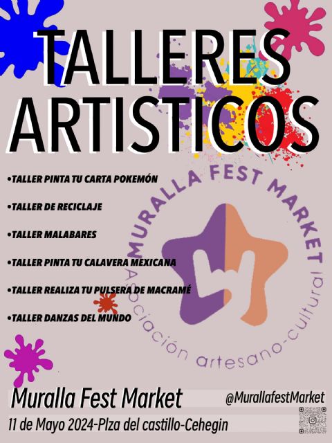 Presentación de la nueva edición del Mercadillo Muralla Muralla Fest Market para el 11 de mayo en la Plaza del Castillo de Cehegín - 3, Foto 3