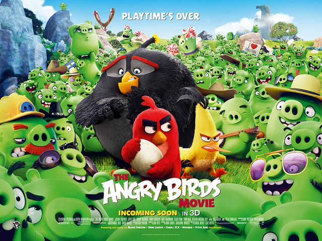 This weekend children's animation film "Angry Birds" projects, Foto 1