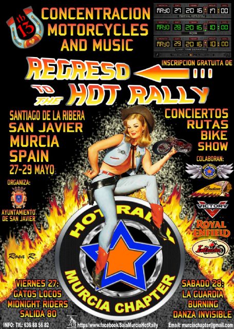 El Hot Rally  2016 arranca mañana tarde en Santiago de la Ribera hasta el próximo domingo - 1, Foto 1