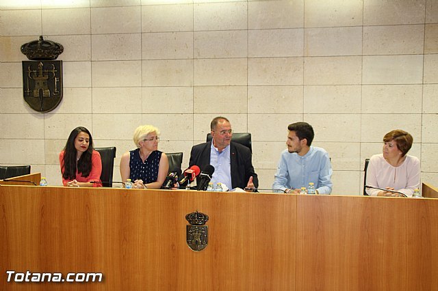Recepción institucional al joven totanero Pedro Antonio García Tudela, Foto 1