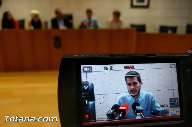 Recepción institucional al joven totanero Pedro Antonio García Tudela, Foto 2