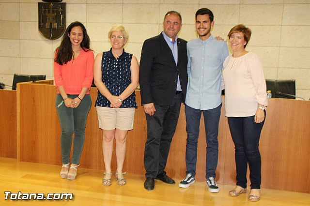Recepción institucional al joven totanero Pedro Antonio García Tudela, Foto 4