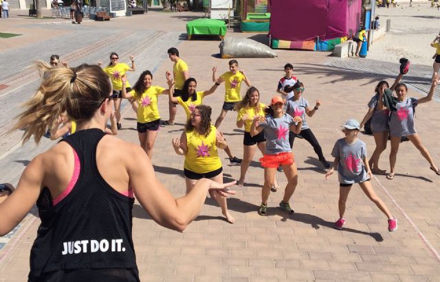 Los 16 Juegos del Mar Menor reúnen a 500 alumnos de ESO en la playa de Santiago de la Ribera - 1, Foto 1