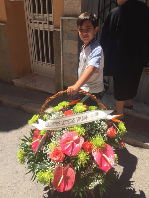 La delegación de Lourdes de Totana junto con a la Parroquia de Santiago peregrinaron al Santuario de la Fuensanta en Murcia, Foto 3