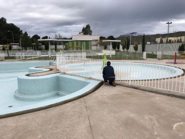 Las piscinas de verano de Puerto Lumbreras se preparan para su apertura el 1 de julio - 2, Foto 2