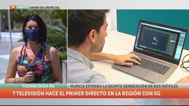 La7 realiza la primera conexión en directo con 5G de la Región - 1, Foto 1
