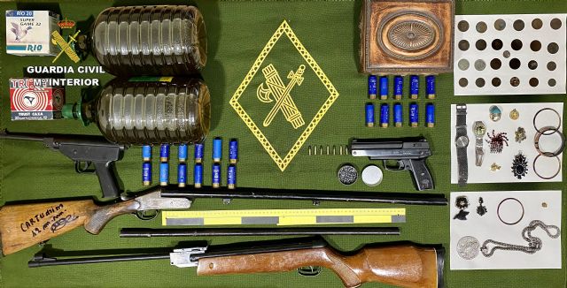 La Guardia Civil detiene en Puerto Lumbreras a un experimentado delincuente dedicado a cometer robos - 1, Foto 1