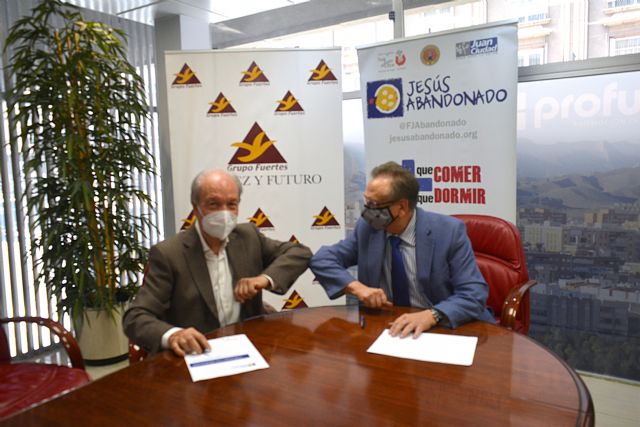 Grupo Fuertes financiar la construccin del taller de carpintera del nuevo edificio de la Fundacin Jess Abandonado, Foto 1