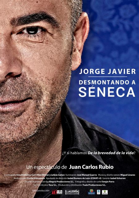 Jorge Javier Vázquez protagoniza la comedia DESMONTANDO A SÉNECA en el Teatro Villa de Molina el viernes 28 de mayo - 1, Foto 1