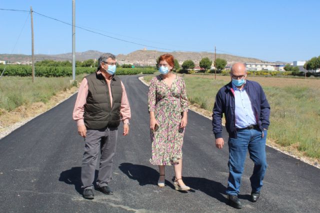 Finalizan las obras de asfaltado de los caminos de Murcia y El Prado - 2, Foto 2