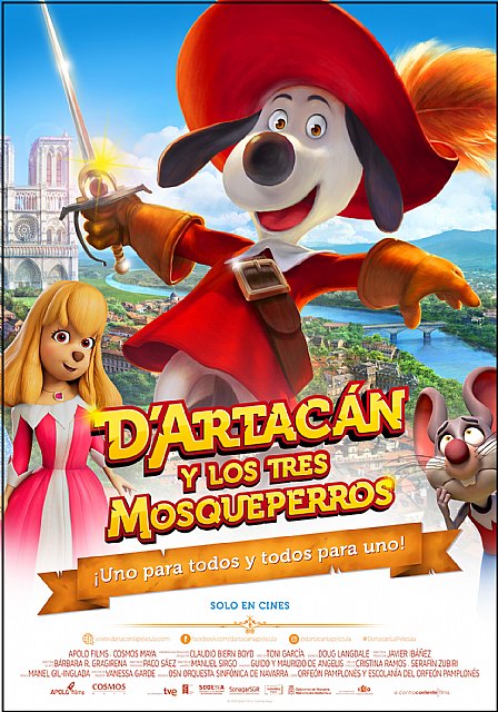 La película Dd’artacán y los tres Mosqueperros llega a los cines el próximo 3 de septiembre - 2, Foto 2