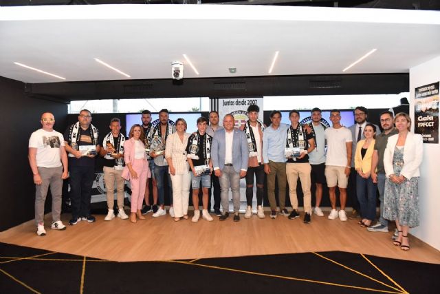 La Federación de Peñas del FC Cartagena premia a De Blasis, Marc Martínez y Pablo Vázquez en su gala anual - 1, Foto 1