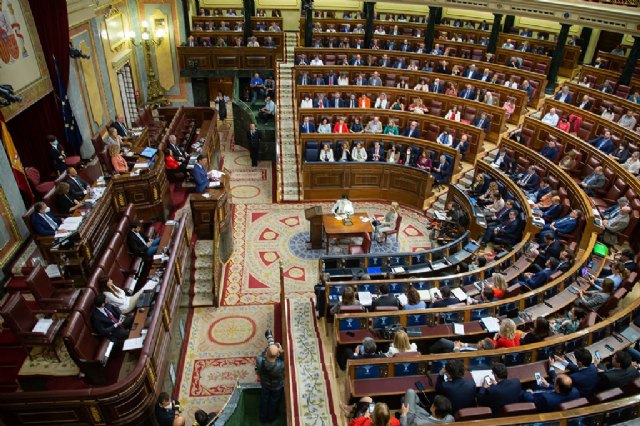Pedro Sánchez durante su comparecencia ante el Pleno del Congreso de los Diputados (Foto: Pool Congreso), Foto 1