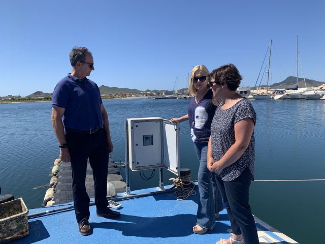 Comienzan las pruebas del proyecto piloto de oxigenación mediante difusión de oxígeno puro para evaluar su eficacia en el Mar Menor - 1, Foto 1