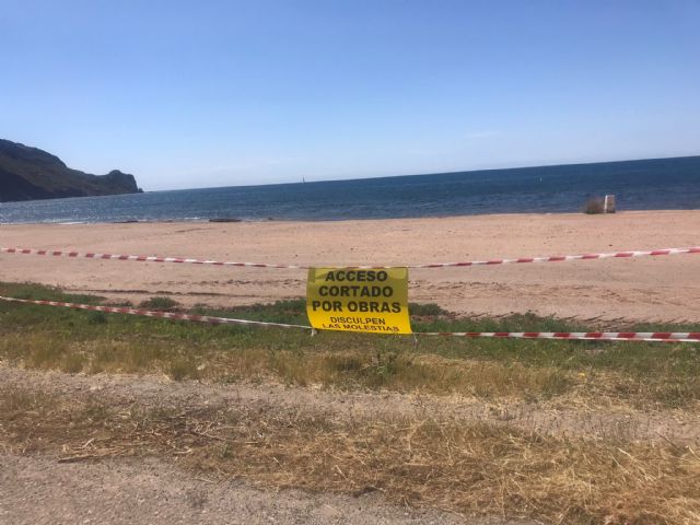 Demarcación de Costas trabaja en la recuperación del perfilado de las playas de la localidad - 1, Foto 1