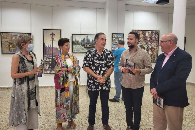 El artista Muñoz Bernardo muestra hasta el 13 de junio su exposición ´Del agua en lo urbano´ en Cartagena - 1, Foto 1