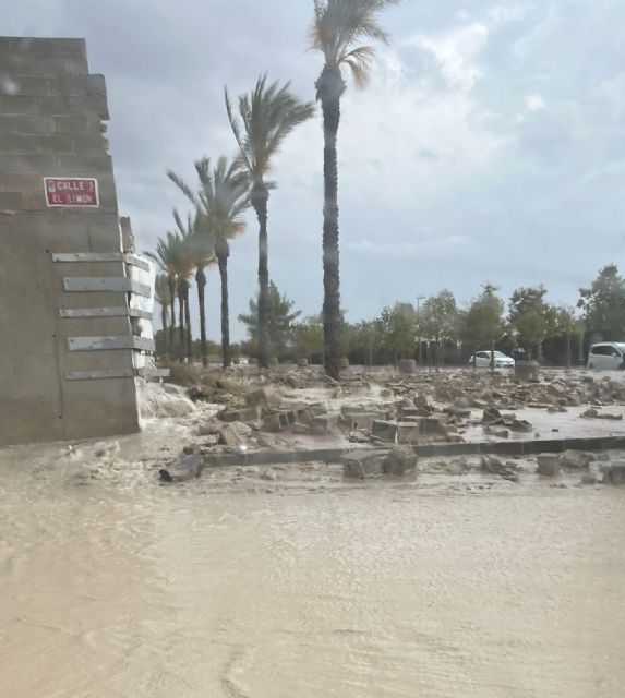 El Ayuntamiento de Molina de Segura solicita la declaración de zona afectada gravemente por una emergencia de Protección Civil tras el último episodio de lluvias torrenciales en el municipio - 5, Foto 5