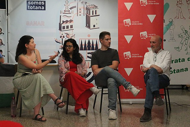 Totana acoge el primer encuentro de la Red de Jóvenes de IU-Verdes de la Región de Murcia