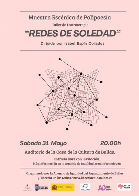 El Taller de Teatroterapia presenta Redes de soledad en la Casa de Cultura de Bullas - 1, Foto 1